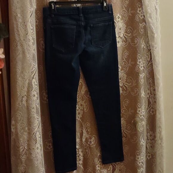 Wonder Nation Girls size 14 medium wash skinny jeans, excellent condition - Picture 3 of 4